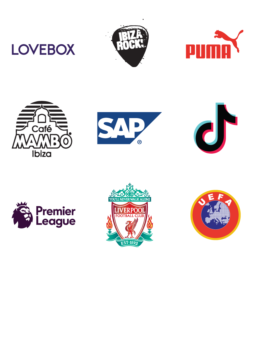 DJ TP, Tony Perry, Clients, Brands